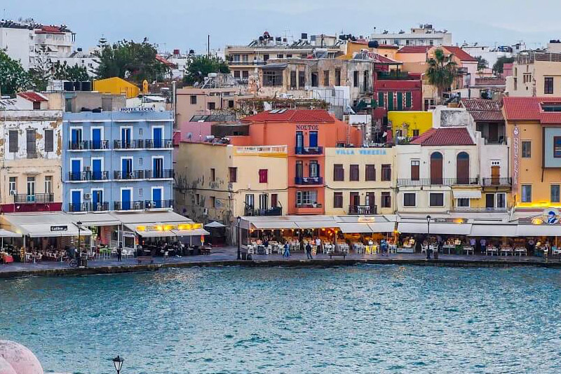 Full-day tour to Chania, Rethymnon, and Kournas lake in Crete